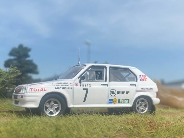 Model auta rally Citroen - Visa