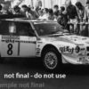 Model auta rally Lancia Delta S4