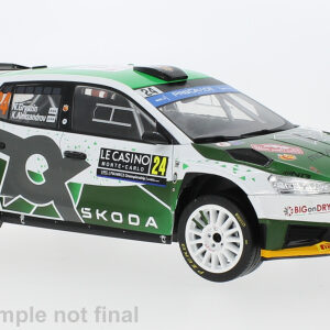 Škoda Fabia Rally2, No.24, Rallye WM, Rally Monte Carlo , 2023