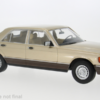 Model auta Mercedes S-Klasse (W126), béžová, 1979
