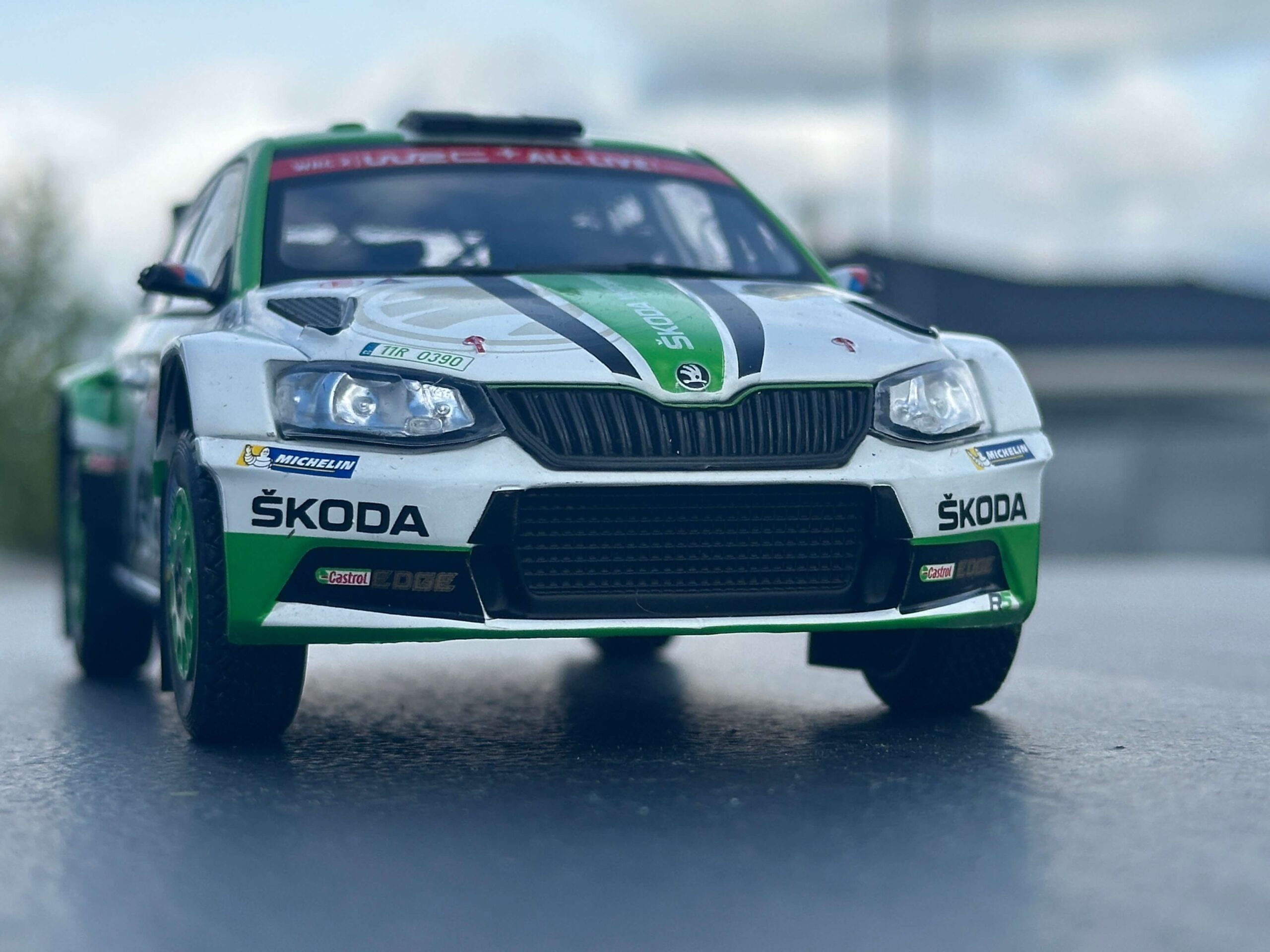 Model auta rally Škoda Fabia R5, No.31, Rallye WM, Rally Catalunya ...