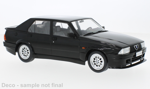 Alfa Romeo 75 Turbo Evoluzione, schwarz, 1987