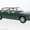 Model auta Jaguar XJ Series III, tmavo zelená.