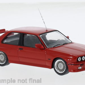 Model auta BMW M3, červená, 1990