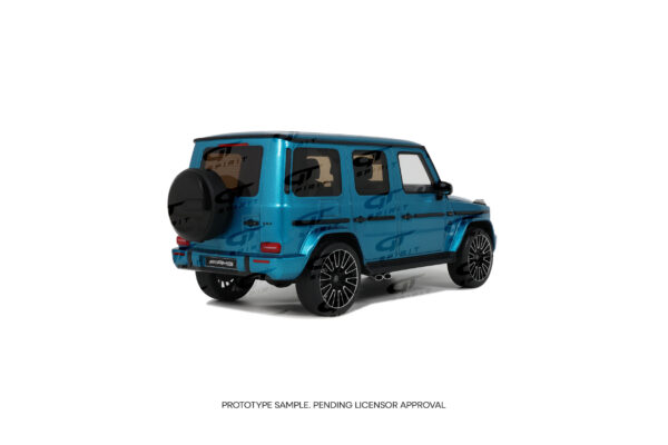 Model auta MERCEDES-BENZ G 63 AMG HYPER BLUE MAGNO 2024