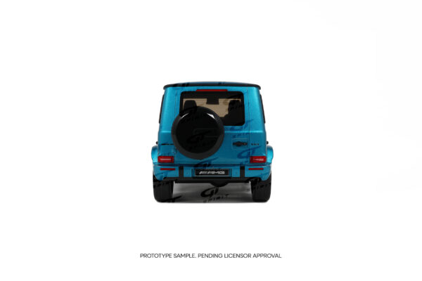 Model auta MERCEDES-BENZ G 63 AMG HYPER BLUE MAGNO 2024