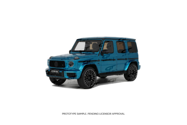 Model auta MERCEDES-BENZ G 63 AMG HYPER BLUE MAGNO 2024