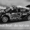 Model auta rally Ford Puma Rally1, WRC, Rally Monte Carlo, 2025, #55, J.McErLean - E.Treacy