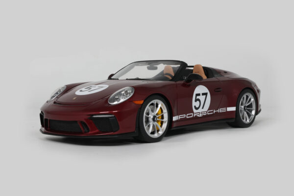 Model auta PORSCHE 911 [991.2] SPEEDSTER "HERITAGE EDITION" CHERRY METALLIC 2019