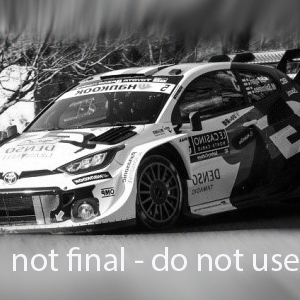 Model auta rally Toyota GR Yaris Rally1, WRC, Rally Monte Carlo, 2025, #5, S.Pajari - M.Salminen