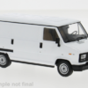 Model auta Fiat Ducato, biela, 1982