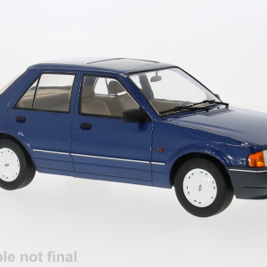 Model auta Ford Orion MK II, modrá, 1986