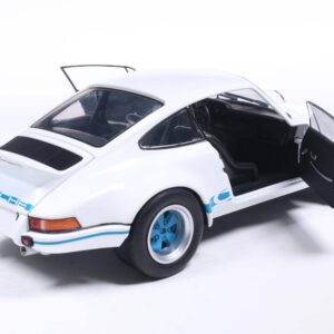 Model auta PORSCHE 911 RSR WHITE / BLUE CARRERA STRIPES 1973
