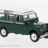 Model auta Land Rover Series III 109, tmavo zelená/biela, 1978