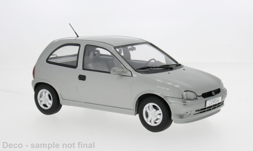 Model auta Opel Corsa B GSI, strieborná, 1993