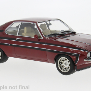 Model auta Opel Manta A Irmscher, tmavo červená, 1974