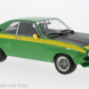 Model auta Opel Manta A Irmscher, zelená/žltá, 1974