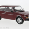 Model auta Saab 99 EMS, tmavo červená, 1977