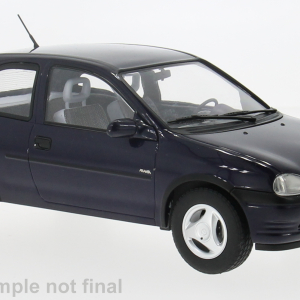 Model auta Opel Corsa B Atlanta, tmavo modrá, 1993