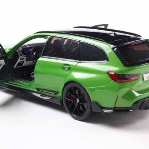 Model auta BMW M3 TOURING WITH PERFORMANCE PARTS GREEN METALLIC 2024