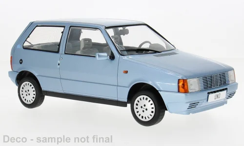 Model auta Fiat Uno Elba, modrá, 1984 Model auta Fiat Uno Elba, modrá, 1984