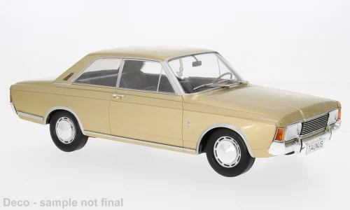 Model auta Ford P7b, béžová, 1968. Model auta Ford P7b, béžová, 1968.