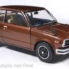 Model auta Honda Civic, hnedá, 1972