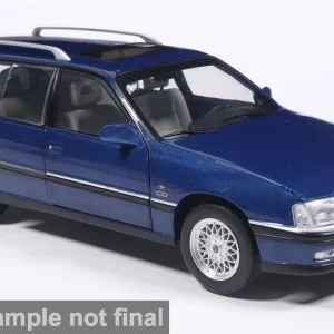 Model auta Opel Omega A2 Caravan, tmavomodrá, 1990.