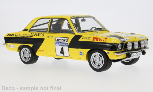 Model auta Opel Ascona A, RAC Rally, 1975, #4, W.Röhrl/C.Geistdörfer Model auta Opel Ascona A, RAC Rally, 1975, #4, W.Röhrl/C.Geistdörfer
