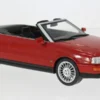 Model auta Audi Cabriolet, červená, 1991