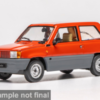Model auta Fiat Panda 45, červená, 1980