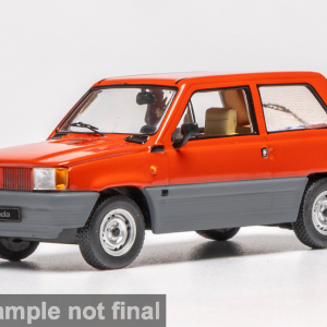 Model auta Fiat Panda 45, červená, 1980