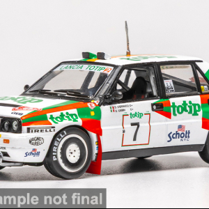 Model auta Lancia Delta Integrale 16V, Rally San Remo, 1987, #7, D.Cerrato/G.Cerri.