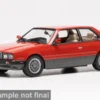 Model auta Maserati Biturbo, červená/ čierna, 1982