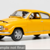 Model auta Saab 96 V4, oranžová, 1971