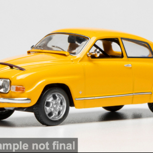 Model auta Saab 96 V4, oranžová, 1971