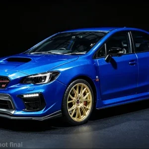 Model auta Subaru WRX STI EJ20,