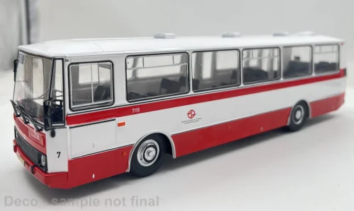 Model Autobusu Karosa B732, 1983, Dopravní podnik hl. m. Prahy. Model Autobusu Karosa B732, 1983, Dopravní podnik hl. m. Prahy.