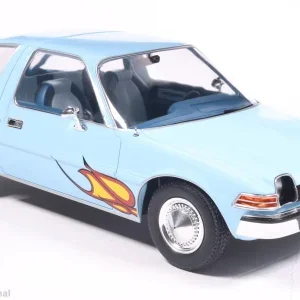 Model auta AMC Pacer, svetlo modrá, 1975. Mierka 1:18.