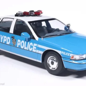 Model auta Chevrolet Caprice, 1991, NYPD. Mierka 1:18.