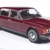 Model auta Rolls Royce Silver Spur, tmavo červená, 1980. Mierka 1:18.