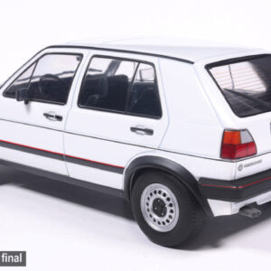 Model auta VW Golf II GTI, biela, 1983