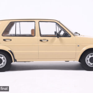 Model auta VW Golf II, béžová, 1983