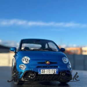 Model auta FIAT 695 ABARTH TRIBUTO 131 RALLY PODIUM BLUE 2022