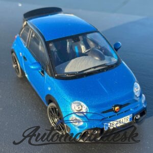 Model auta FIAT 695 ABARTH TRIBUTO 131 RALLY PODIUM BLUE 2022