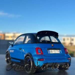 Model auta FIAT 695 ABARTH TRIBUTO 131 RALLY PODIUM BLUE 2022