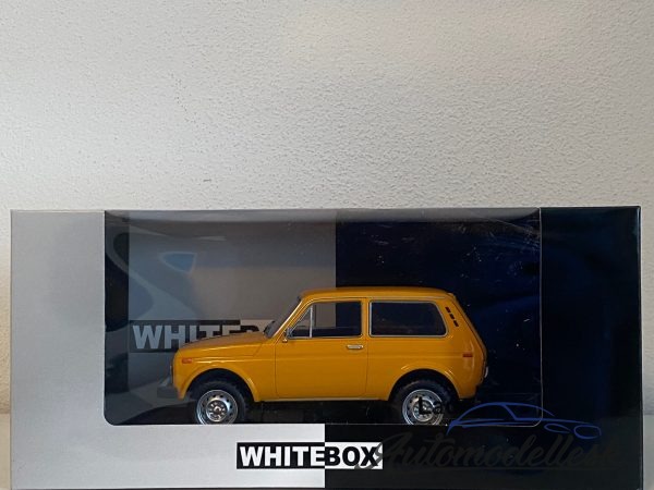 Model auta Lada Niva, žltá 1976