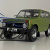 Model auta Lada Niva, olivovo zelená 1976.