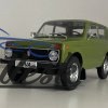 Model auta Lada Niva, olivovo zelená 1976.