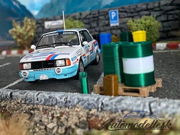 Model auta rally Škoda 130 L